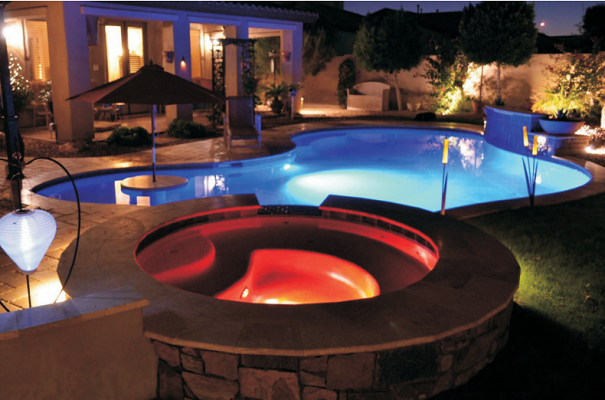 Pool light lighting solution